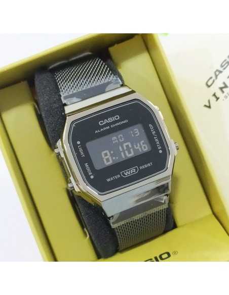 Casio Vintage Iconic Milanesa Negro