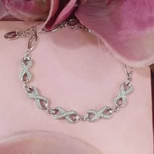 Lotus Silver Pulsera Infinitos Unidos