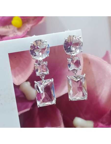 Lotus Silver Colors Circonitas Cuadrados