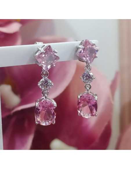 Lotus Silver Colors Circonita Ovalados