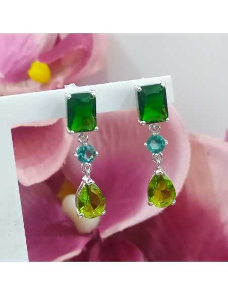 Lotus Silver Colors Circonita Lágrima