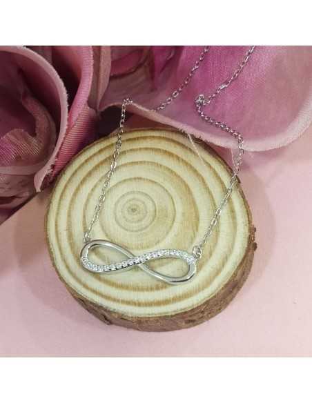 Lotus Silver Collar Infinito