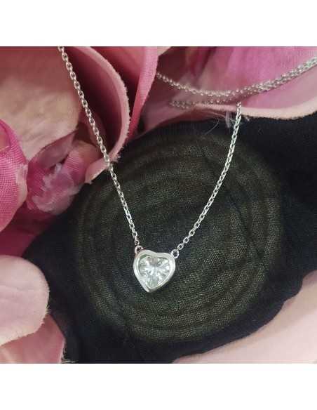 Lotus Silver Charming Lady Corazón