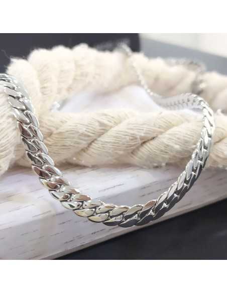 Lotus Style LS2210-1 Men In Black Cadena Trenzada