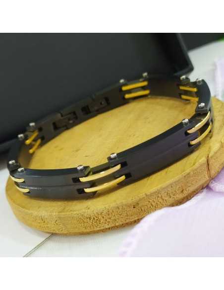 Lotus Style LS2259-2 Men in Black Acero Bicolor