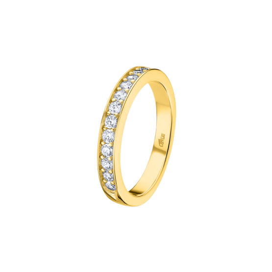 Lotus Silver Anillo Circonitas