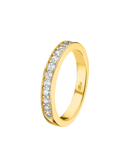 Lotus Silver Anillo Circonitas