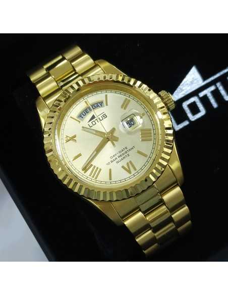 Lotus Freedom Dorado Bisel Estriado