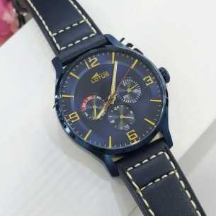 Lotus Multifunción Azul Correa Piel