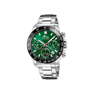 Lotus Excellent Crono Bicolor Negro Bisel Color