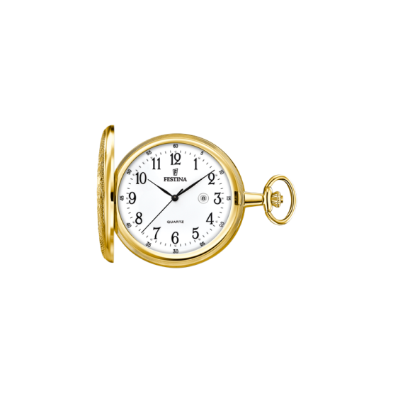 Festina Reloj De Bolsillo Dorado