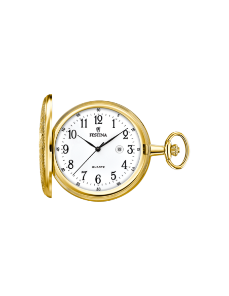 Festina Reloj De Bolsillo Dorado
