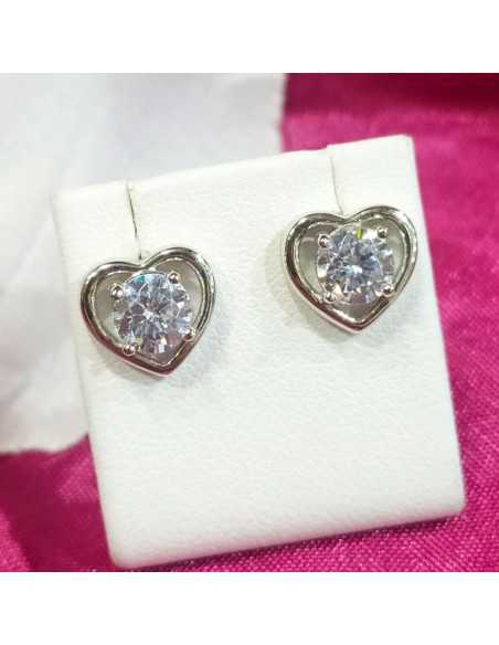 Lotus Silver LP3092-4 Moments Corazón Circonita