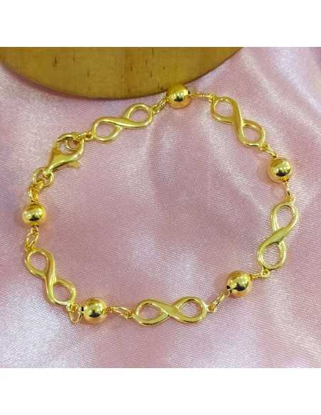 Pulsera Infinitos Dorada