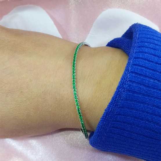 Pulsera Riviere Circonitas Fina