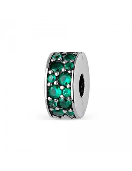 Clip A Tu Lado Circonitas Verdes