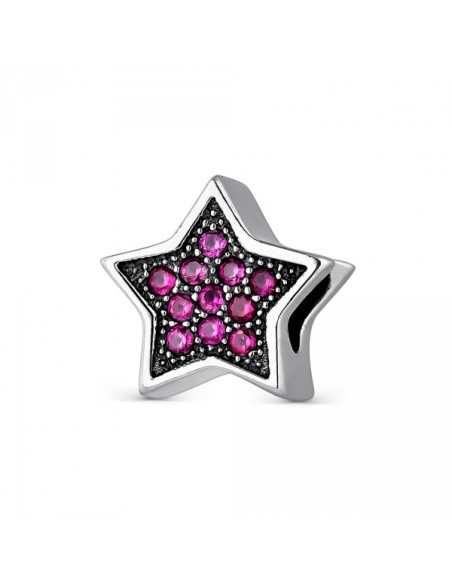 Abalorio A Tu Lado Estrella Rosa