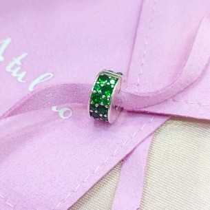 Clip A Tu Lado Circonitas Verdes