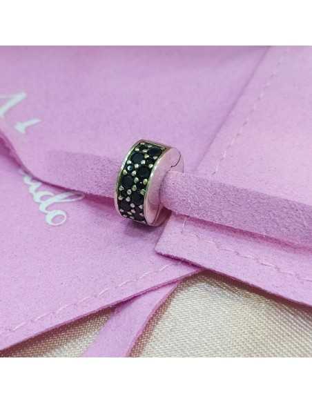 Clip Separador A Tu Lado Circonitas Negras