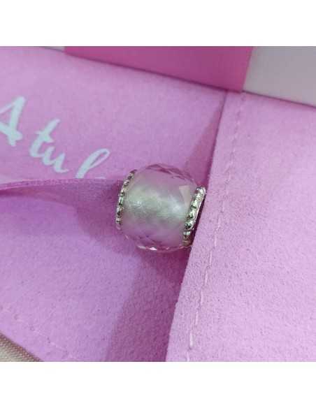 Abalorio A Tu Lado Murano Rosa