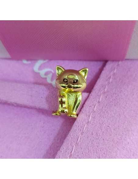 Abalorio Chapado A Tu Lado Gato
