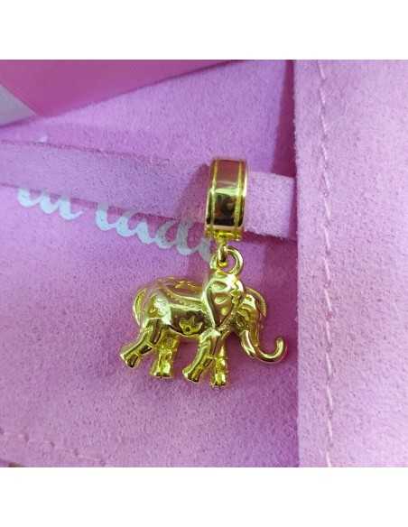 Abalorio Chapado A Tu Elefante Mándala