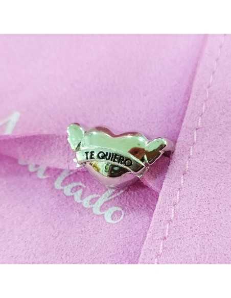 Abalorio A Tu Lado Corazón Alado