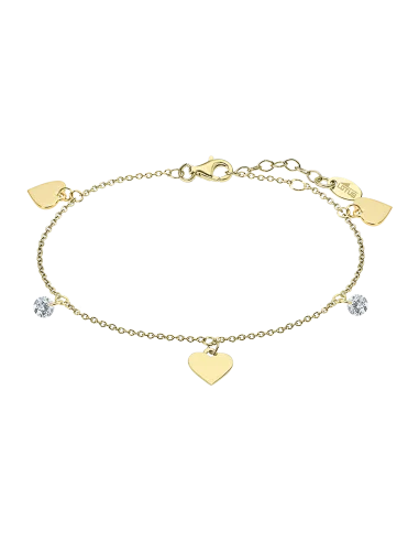 Lotus Silver Trendy Corazones Chapado