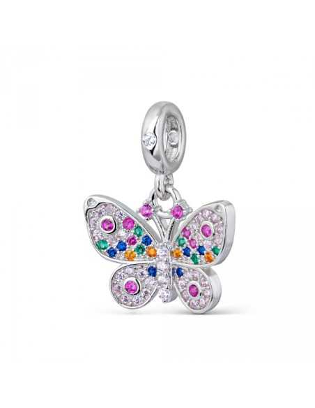 Abalorio A Tu Lado Mariposa Multicolor