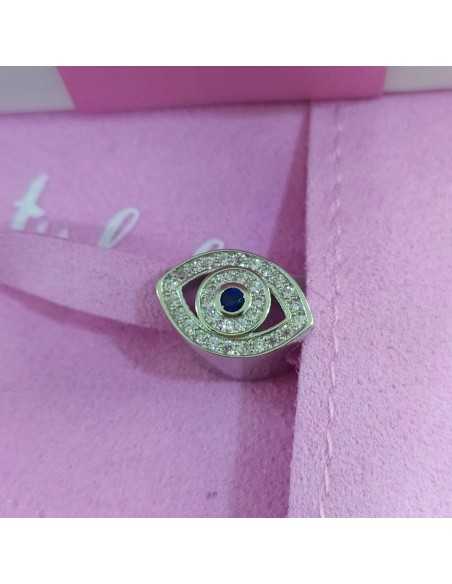 Abalorio A Tu Lado Ojo Turco Circonitas