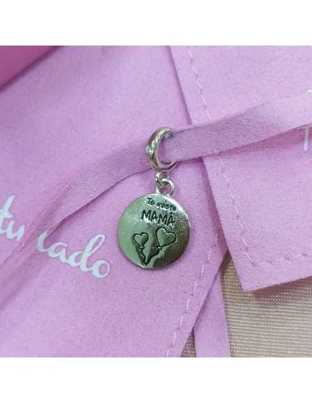 Abalorio A Tu Lado Colgante Te Quiero Mamá