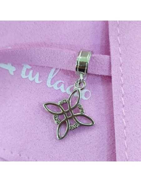 Abalorio A Tu Lado Colgante Nudo de Bruja