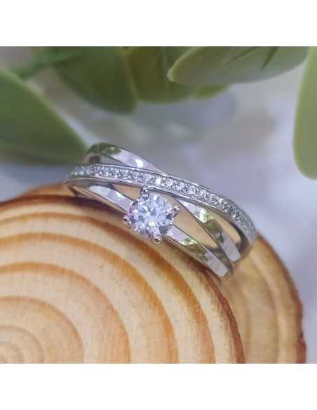 Lotus Silver LP3732-3 Glam Entrelazado