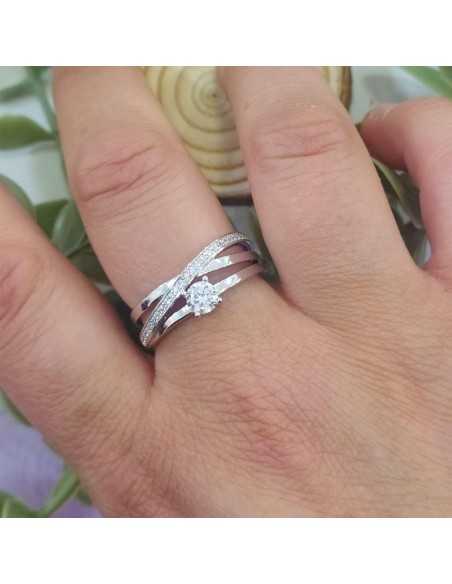 Lotus Silver LP3732-3 Glam Entrelazado