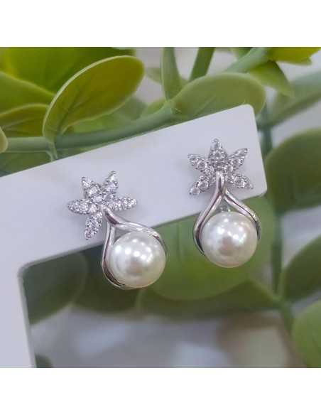 Lotus Silver LP3699-4 Pearls Flor