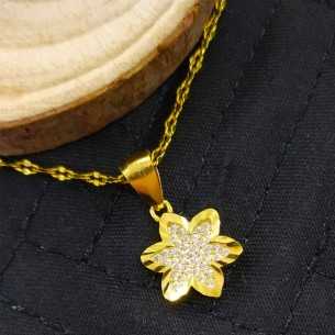 Estrella Chapada con Circonitas