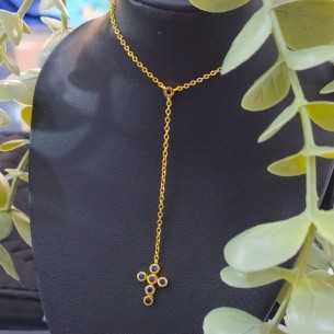 Cruz con cadena en forma de Y