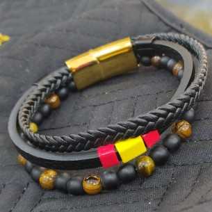 Pulsera de Acero Hombre España Triple