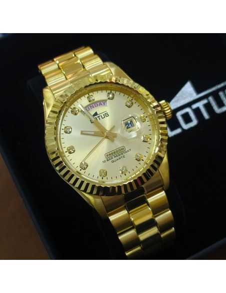 Lotus Freedom Dorado Bisel Estriado