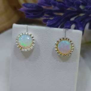 Doallo pendientes nacarado