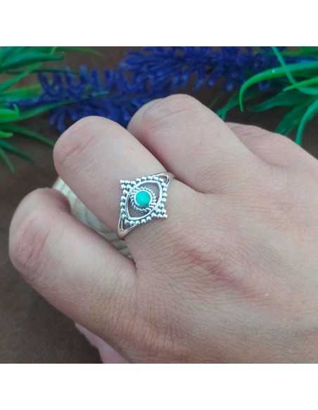 Doallo Anillo Ojo Turco Turquesa