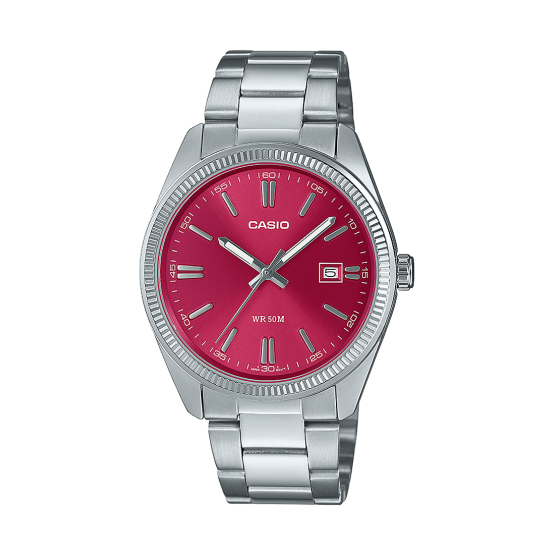 Casio clásico acero color