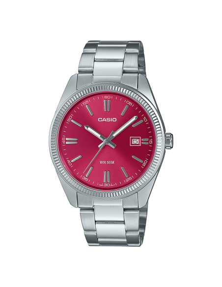 Casio clásico acero color