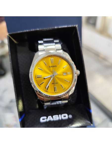 Casio clásico acero color