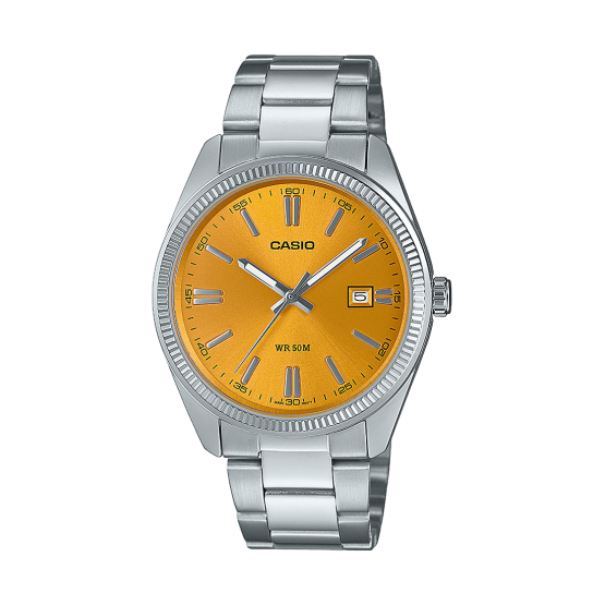 Casio clásico acero color