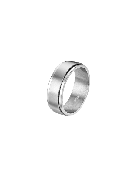 LS2395-3 Men rings acero mate