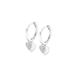 LOTUS SILVER PENDIENTE SRA.ARO.CORAZONES