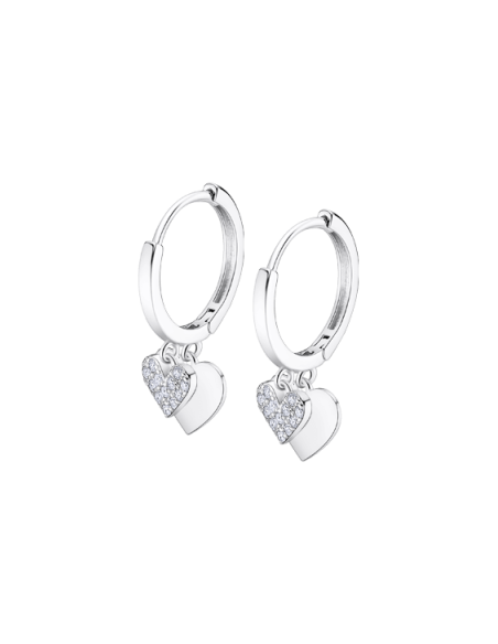 LOTUS SILVER PENDIENTE SRA.ARO.CORAZONES